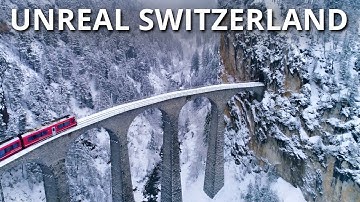 UNREAL SWITZERLAND: The land of the most beautiful villages 4k