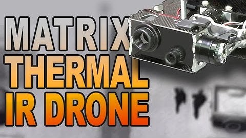 Matrix Quadcopter with Thermal Imaging Camera - Thermal Infrared Drone