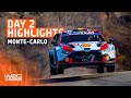 Day 2 Highlights | WRC Rallye Monte-Carlo 2024