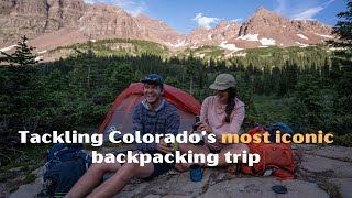 Backpacking The Maroon Bells Four Pass Loop (This one was TOUGH!!) by The Adventure Addicts | Zoe & Kelby 5,565 views 7 months ago 17 minutes