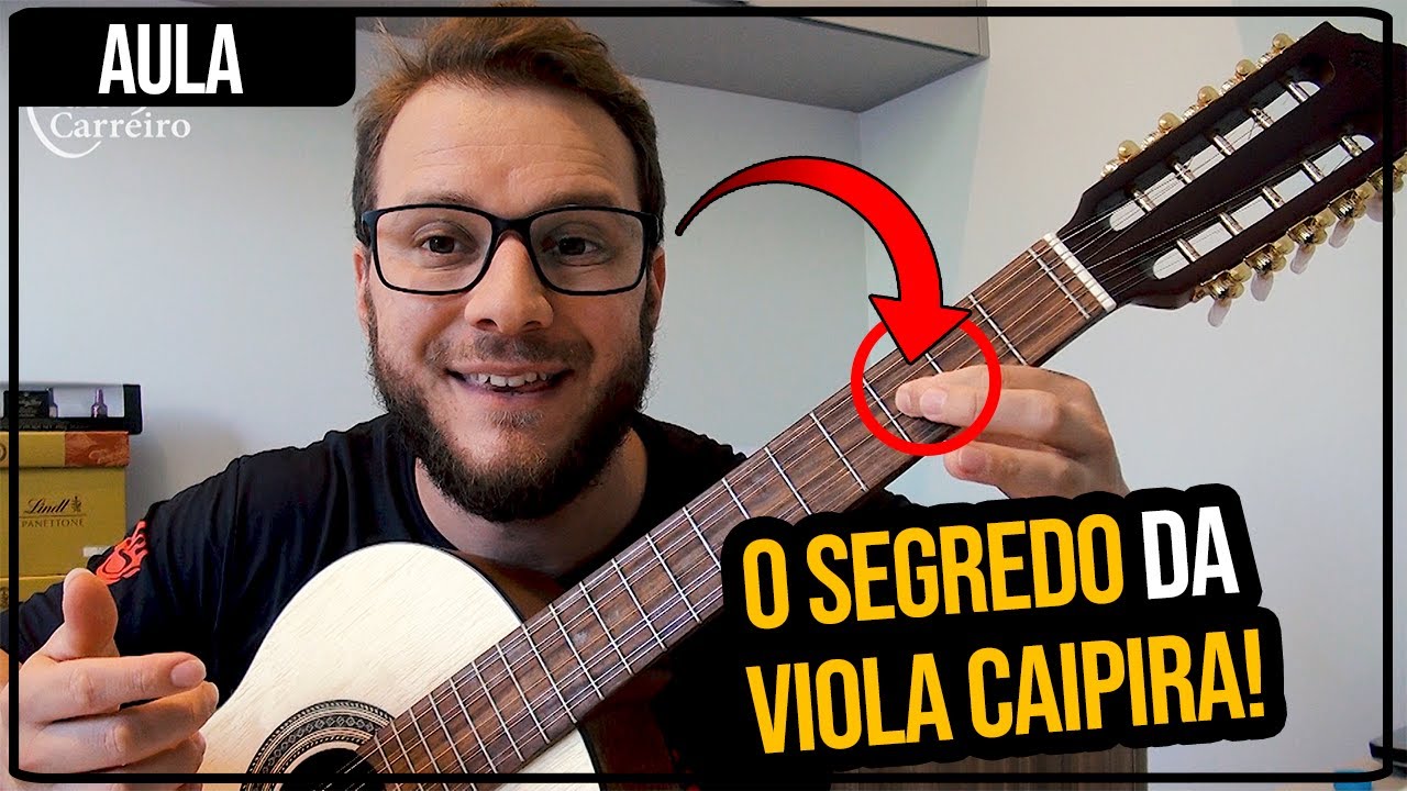 o SEGREDO para tocar VIOLA CAIPIRA e saber as NOTAS DO BRAÇO DA VIOLA CAIPIRA | Luis Carreiro