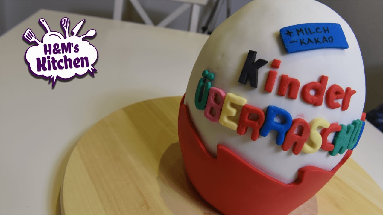 Ü-Ei Torte / Kinder sürpriz pastası - YouTube