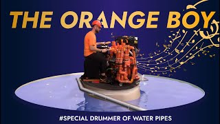 The only and special drummer of water pipes in the world !!!
