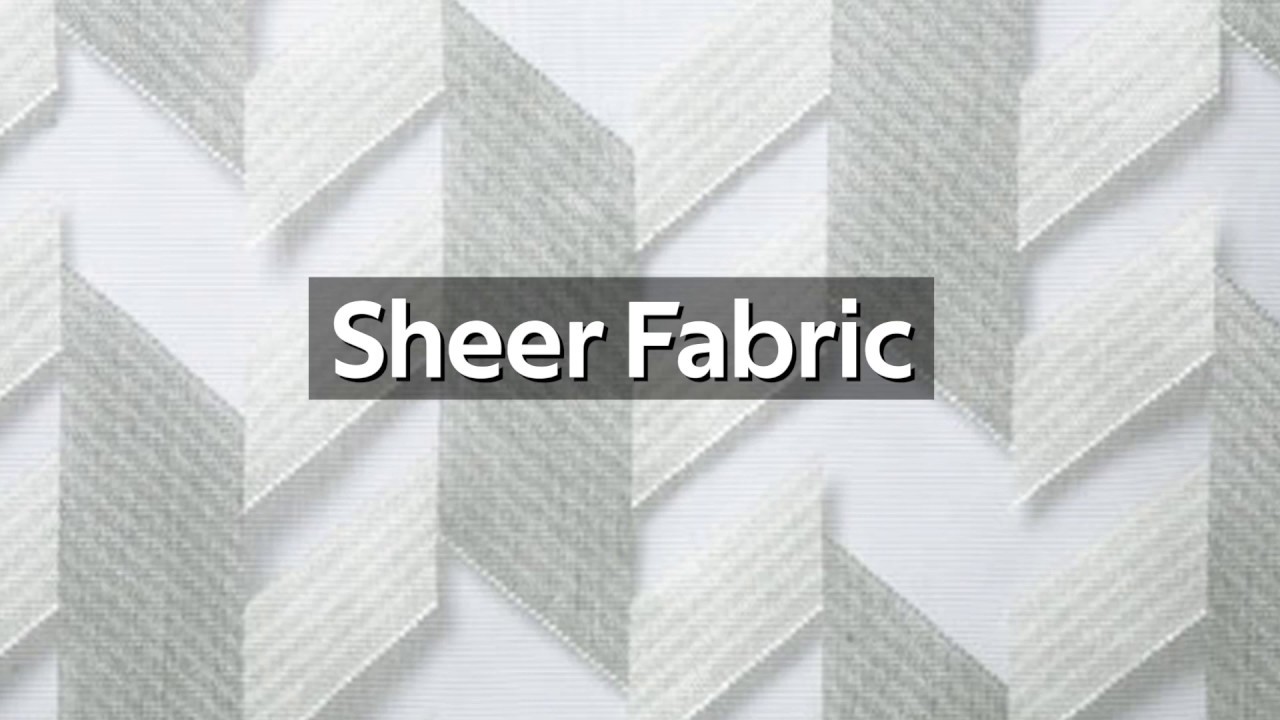 Sheer Fabric | L.A. Design Concepts - YouTube