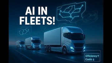 🚛 7 Ways AI is Transforming Fleet Management in 2025 | Smarter Logistics, Lower Costs & Safer Roads