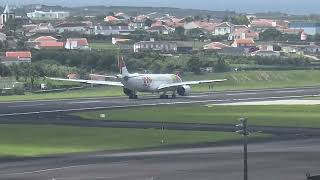 A330-941 takes off on a very windy Sunday. 09/08/2026