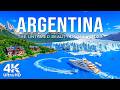 ARGENTINA 4K UHD | Patagonia Ice Fields, Crystal Lakes & The Most Beautiful Landscapes