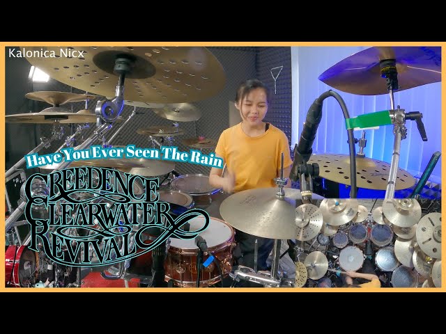 Creedence Clearwater Revival - Have You Ever Seen The Rain || Drum Cover by KALONICA NICX class=
