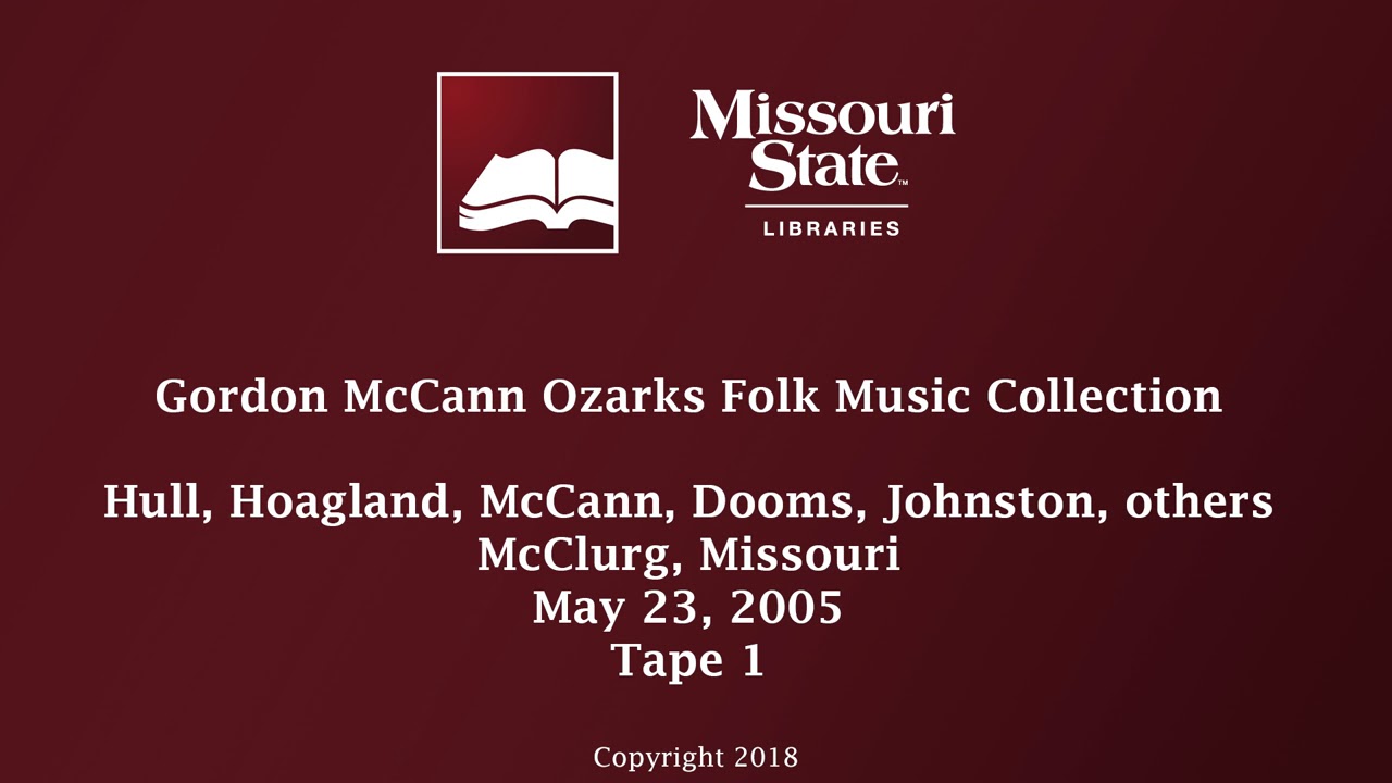 missouri state university springfield McCann: Hull, Hoagland, McCann, Dooms, Johnston, others, May 23, 2005