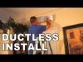 Installation of a Ductless Air Conditioning System