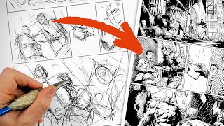 Sketching Figures, Perspective, and Panels with David Finch