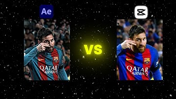 CapCut Vs After Effects - Editing Challenge