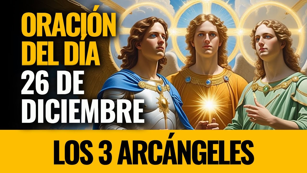 ¡Los 3 Arcángeles sellan tu cuerpo y bloquean toda enfermedad y desgaste! Ruega con fe