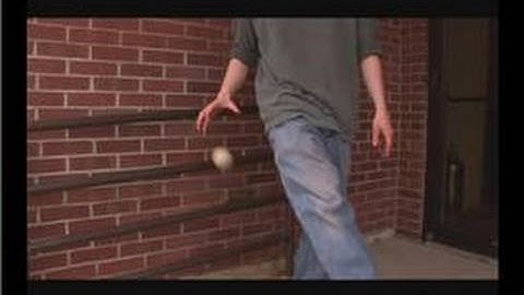 Juggling: Three-Ball Bounce : Three-Ball Bounce Juggling: Under-the-Leg Raised