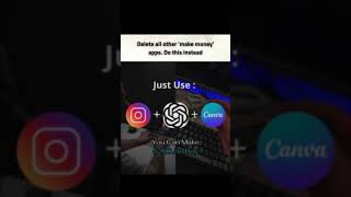 How to Make $200/Day Using Instagram + ChatGPT + Canva | #success #motivation #shorts