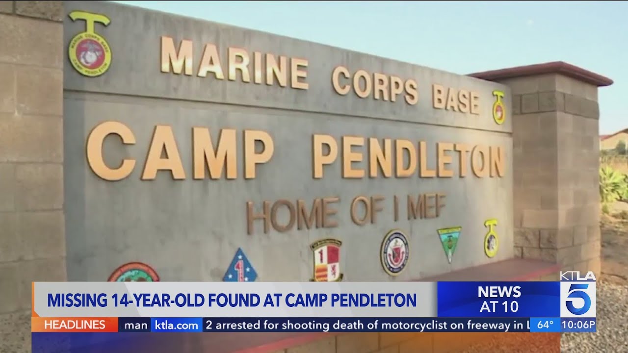 Family of missing 14-year-old girl found at Camp Pendleton says she was raped