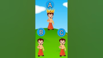 छोटा भीम को ढूंढो 💃 find the Chhota Bheem 🤯 #cartoon #braintest #focustest #shorts