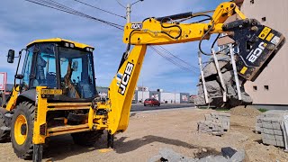 AM PICONAT DOUĂ BETOANE CÂT CASA,‼️😱 BULDOEXCAVATOR JCB 3CX 2023🙈