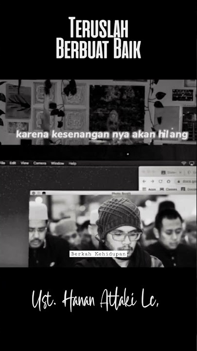 Teruslah Berbuat Baik Walaupun Itu Melelahkan - Ust. Hanan Attaki Lc,