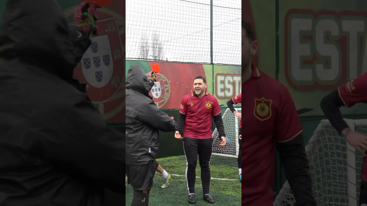 A tactical foul causes all this😡 