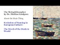 Evolution of Naming in European Сulture: Part. 3 The Word of the Modern World