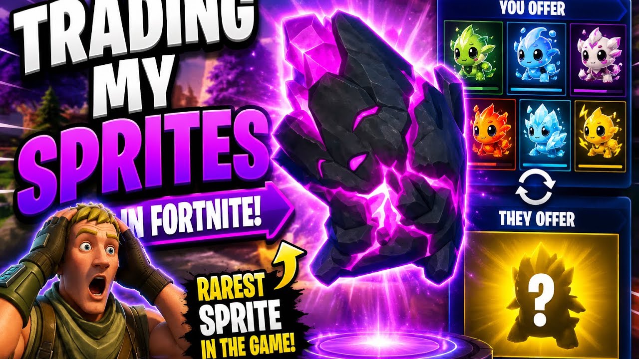 The Most Rarest Sprites TRADING MY RAREST SPRITES - YouTube