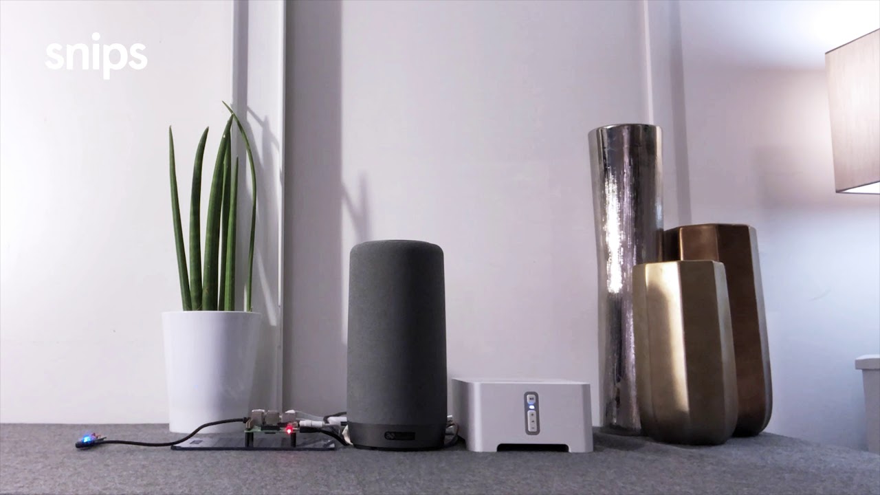 snips smart speaker