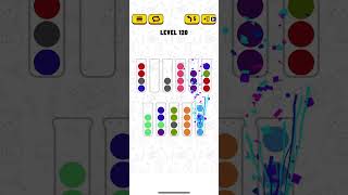 Ball sort puzzle. Level 120
