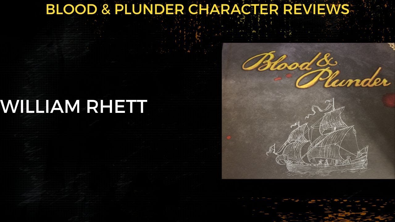 William Rhett Jr Blood & Plunder - William Rhett - YouTube