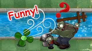 Bored? See how Doctor Zombie is having fun. Pvz Funny moment! 🤣🤣🤣