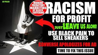 CORPORATE PROFITS and the Disrespect in Exploitation of Black Trauma is the Reason for these ADs. 📱