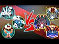 Shadow Fight 2 Undertale Squad Vs New Titan Squad