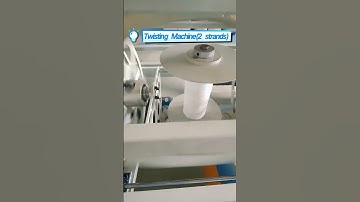 High speed 2 stands paper rope making machine#paperrope #papercoremakingmachine