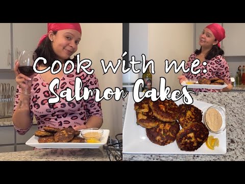 COOK WITH ME | QUICK & EASY SALMON CAKES | SALMON CROQUETTES | SALMON CAKES RECIPE |