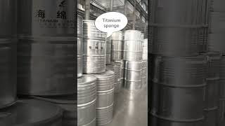 Titanium sponge Welcome to consult if you need.WhatsApp:+8618291778622#Titanium #metal #factory