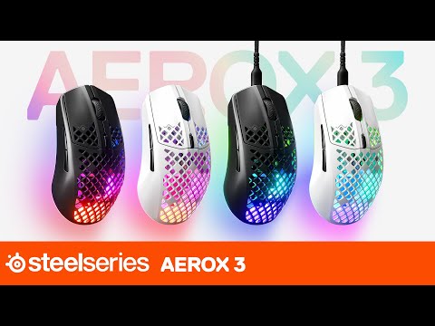 Souris gamer filaire ultra légere - STEELSERIES - AEROX 3 (2022) EDIT