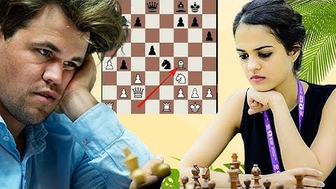 Famous Tania Sachdev vs Magnus Carlsen  133