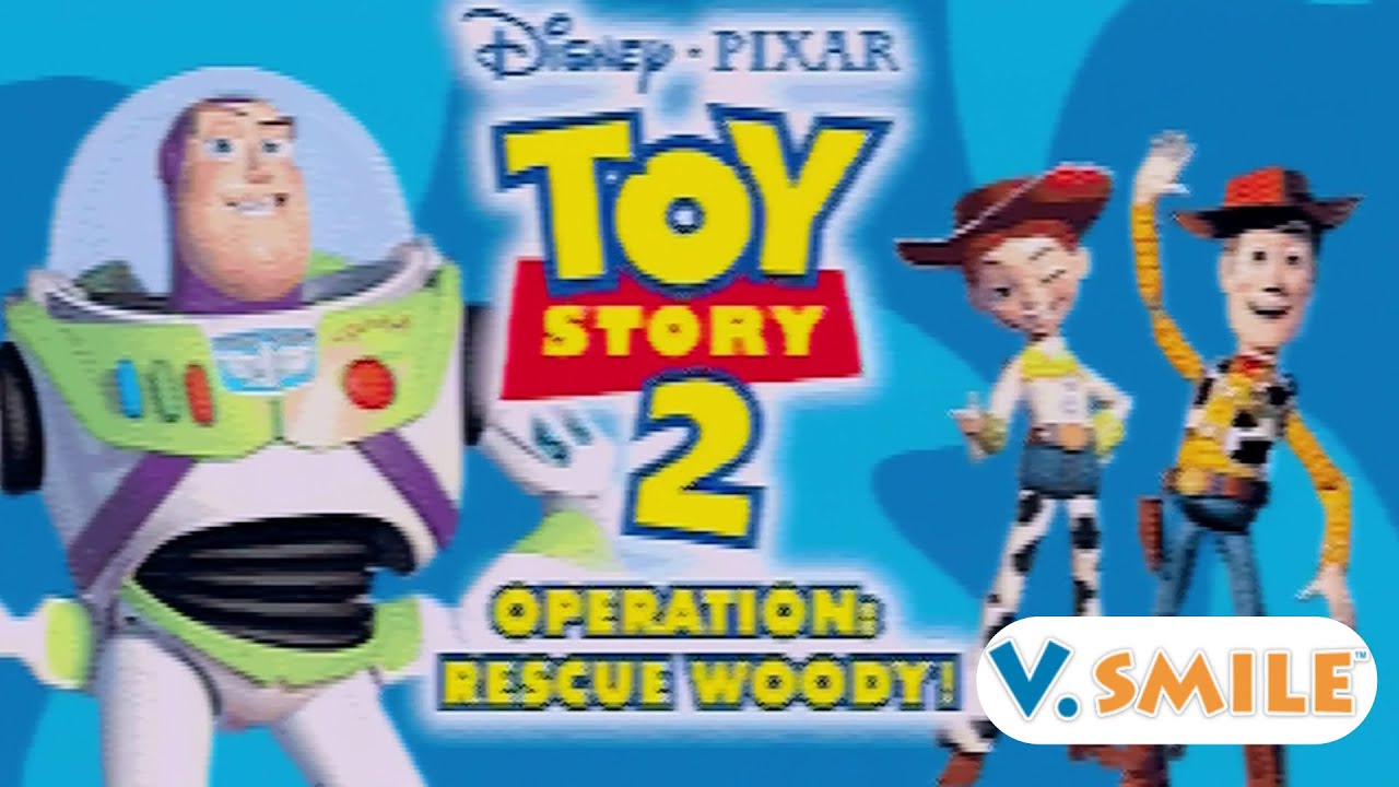 Toy Story 2 – Operation: Rescue Woody! 🧸  Vtech V.Smile (HD Playthrough)