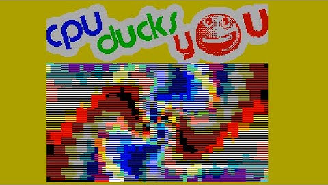 Pentagon 128k: "Cpu Ducks You!" Demo (2006)