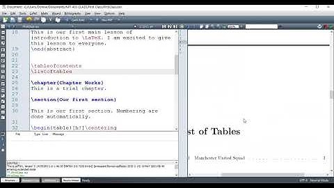 Lesson 4 LaTeX Floats Figures and Tables