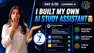 Build Your Own AI Study Assistant in 7 Minutes (No Coding Needed) 🚀