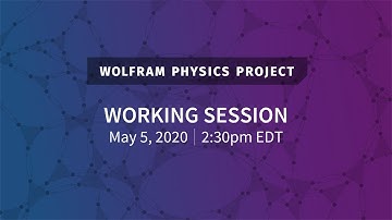 Wolfram Physics Project: Working Session Tuesday, May 5, 2020 [Finding Black Hole Structures]