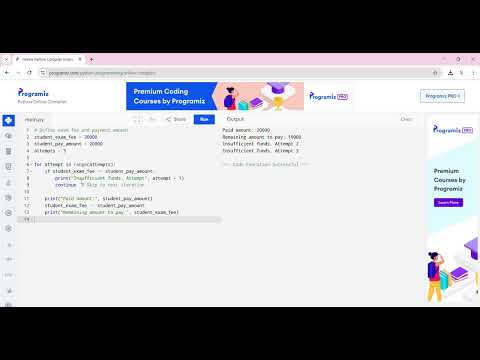 Online Python Compiler Interpreter Programiz Google Chrome 2025 03 29 ...