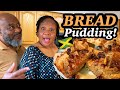 How to make Jamaican Bread Pudding! (Quick and EASY -with Bailey's Irish Cream!) | Deddy's Kitchen