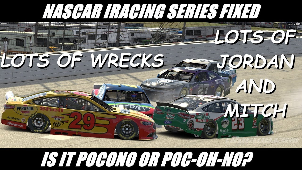Fireside Chats with Jordan and Mitch - NASCAR iRacing Series Fixed at Pocono