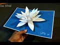 DIY 3D Flower Pop up Card-Paper Crafts-Handmade Craft- Mother’s Day card!