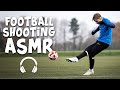 Football asmr satisfying shooting sounds to relax to