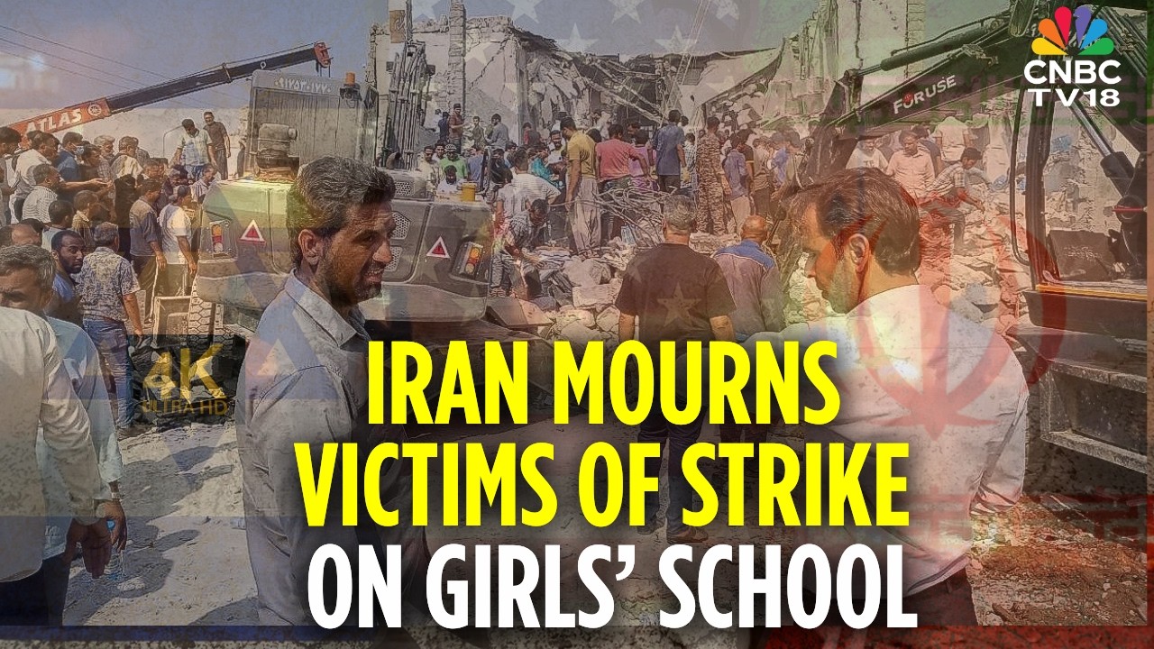 Iran Holds Funeral For Victims Of Strike On Girls’ School In Minab | US-Israel Strikes On Iran |N18G