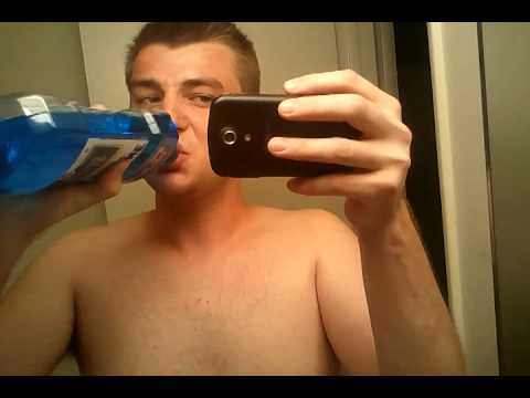 Drinking listerine to get drunk