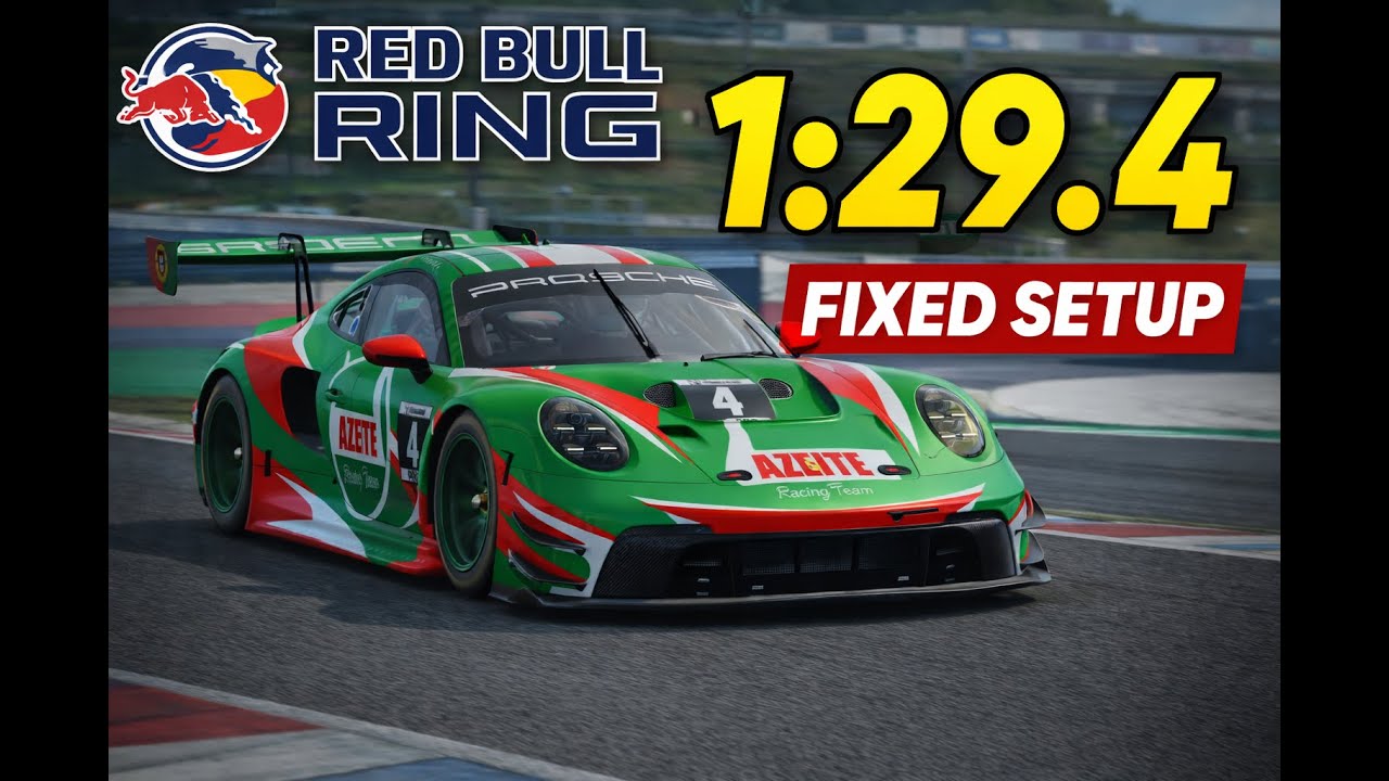 iRacing | Red Bull Ring | Porsche 992 GT3 R FIXED Setup – 